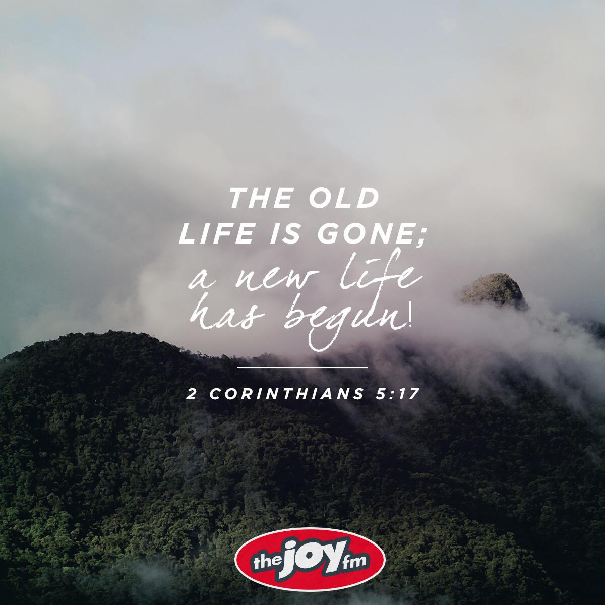 2 Corinthians 5:17 - Verse of the Day