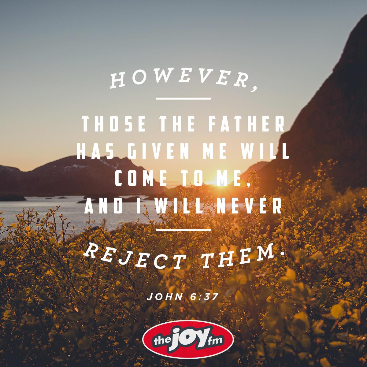 John 6:37 - Verse of the Day