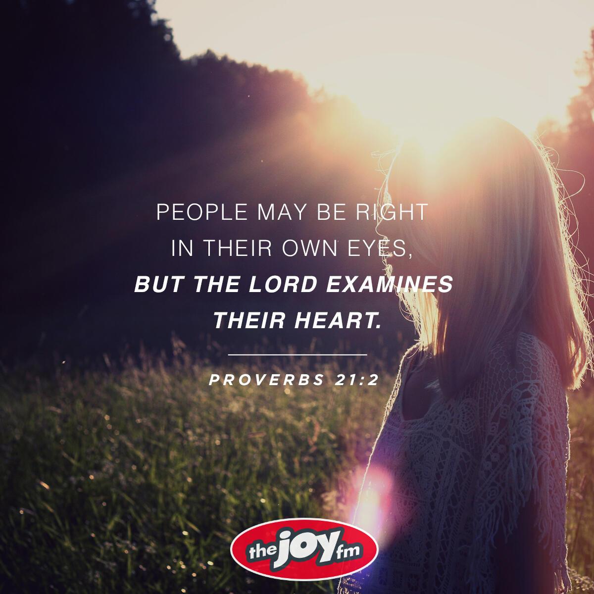 Proverbs 21:2